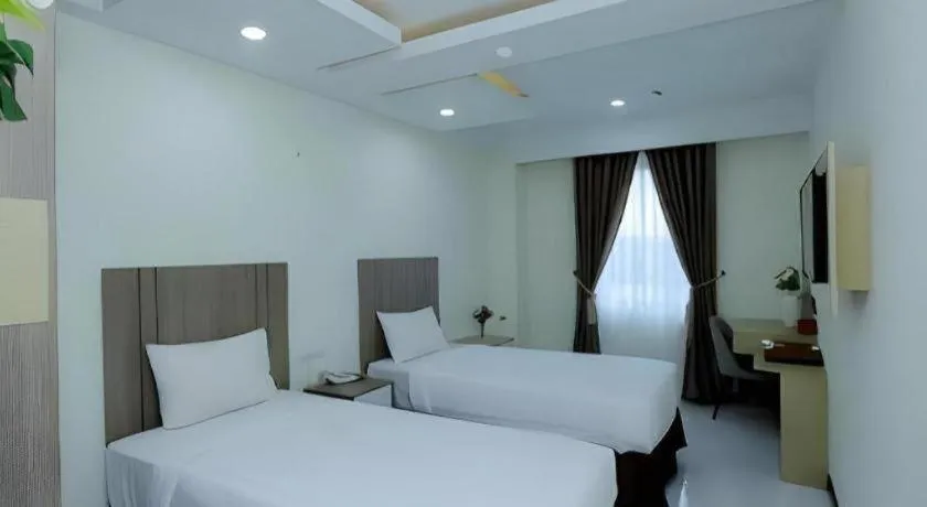 Bed in Hotel Grand Permata Hati
