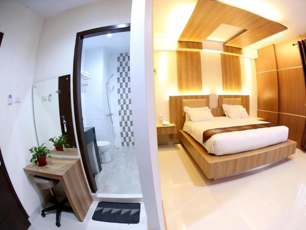 Bed in Hotel Grand Permata Hati