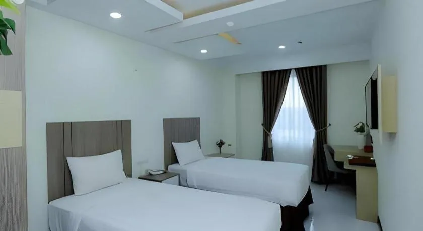 Bed in Hotel Grand Permata Hati