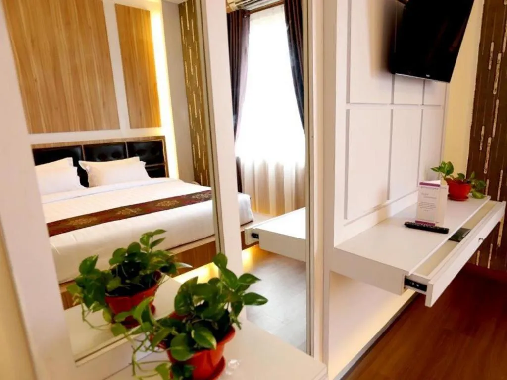 Bed in Hotel Grand Permata Hati