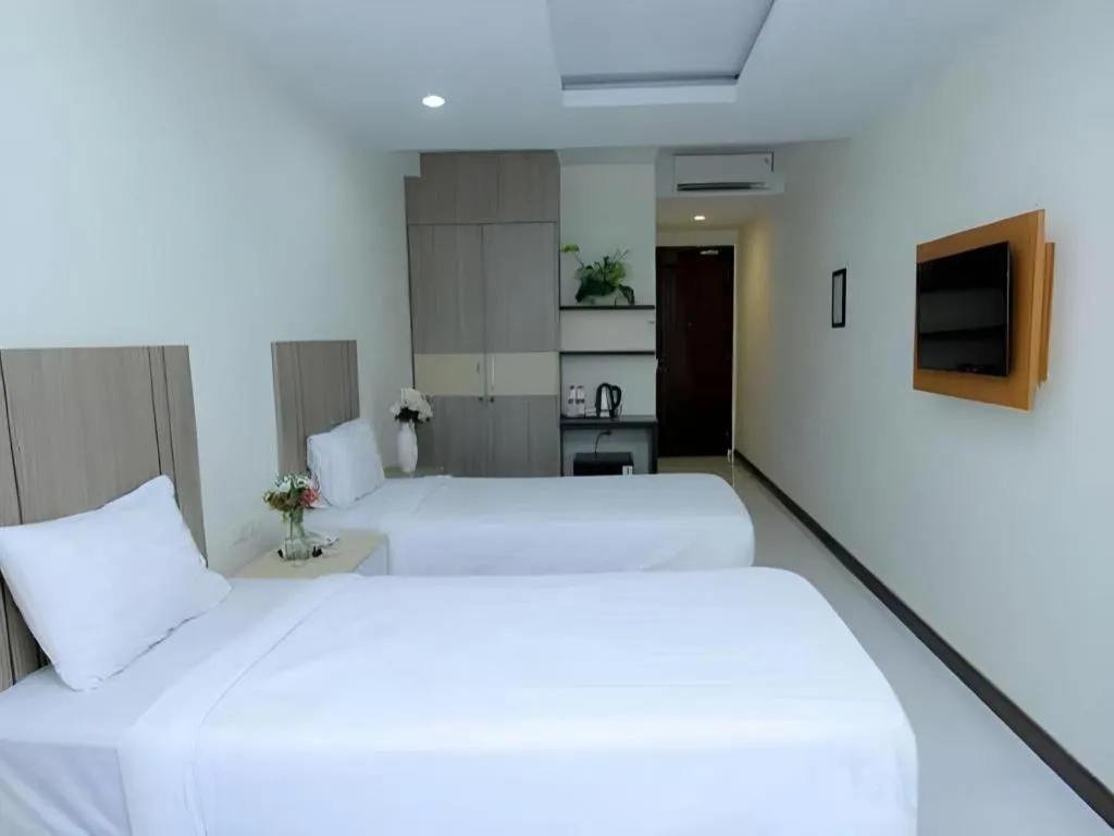 Bed in Hotel Grand Permata Hati