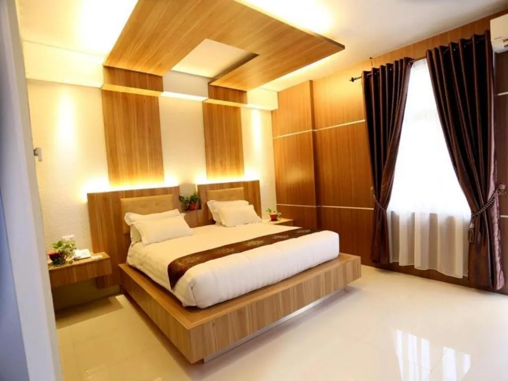 Bed in Hotel Grand Permata Hati