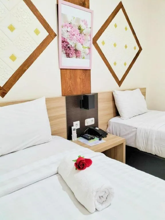 Bed in GARDEN HOTEL MAJALENGKA