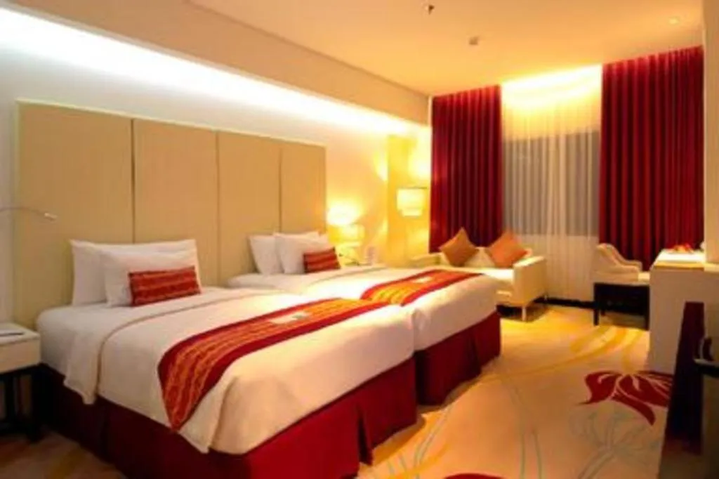 Bed in G'Sign Hotel Banjarmasin