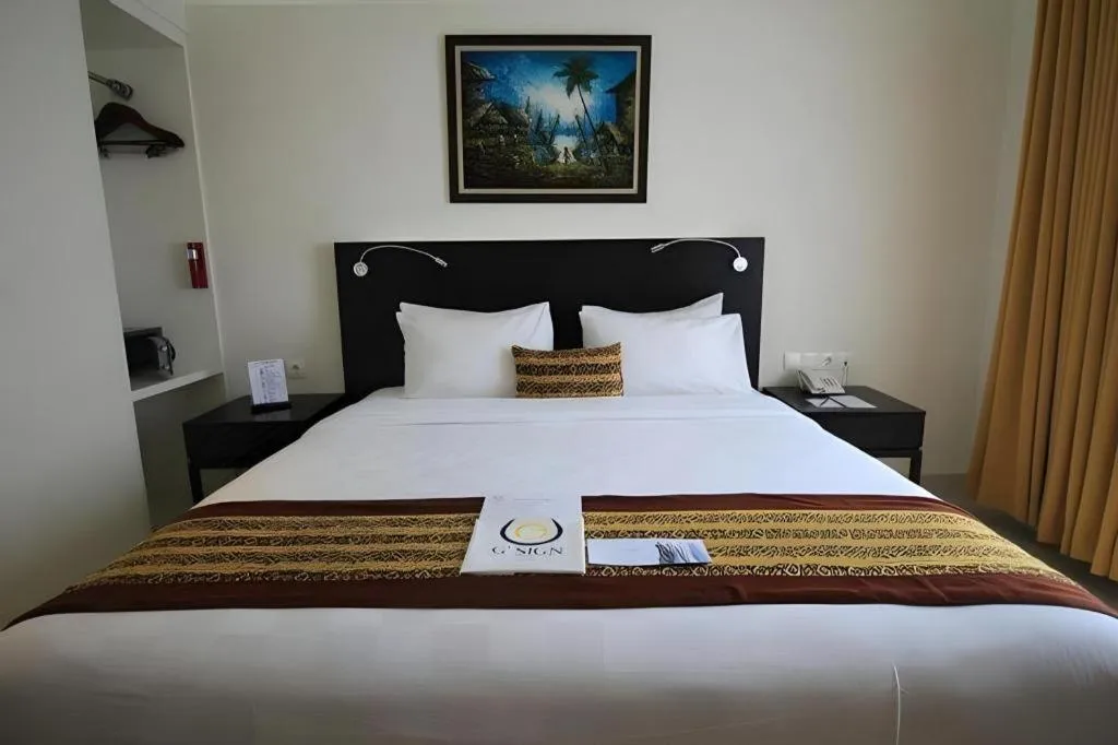 Bed in G'Sign Hotel Banjarmasin
