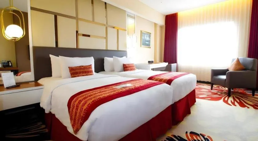 Bed in G'Sign Hotel Banjarmasin