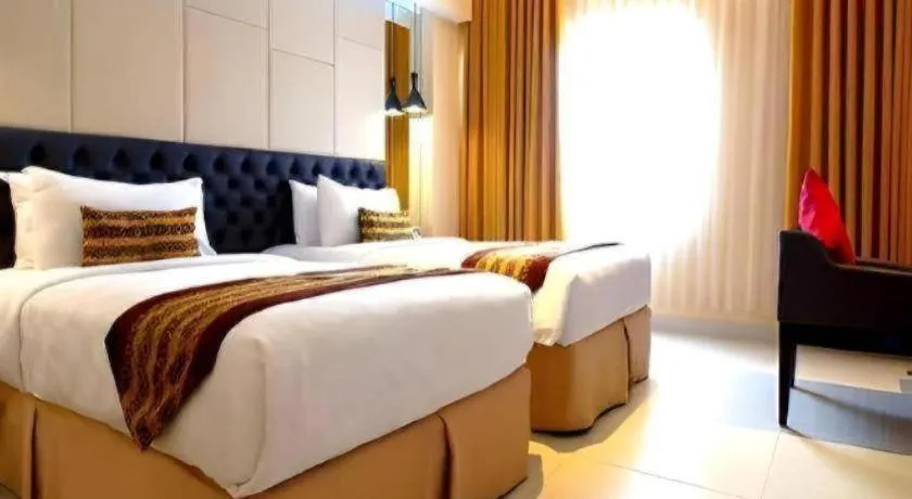 Bed in G'Sign Hotel Banjarmasin