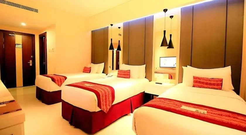 Bed in G'Sign Hotel Banjarmasin
