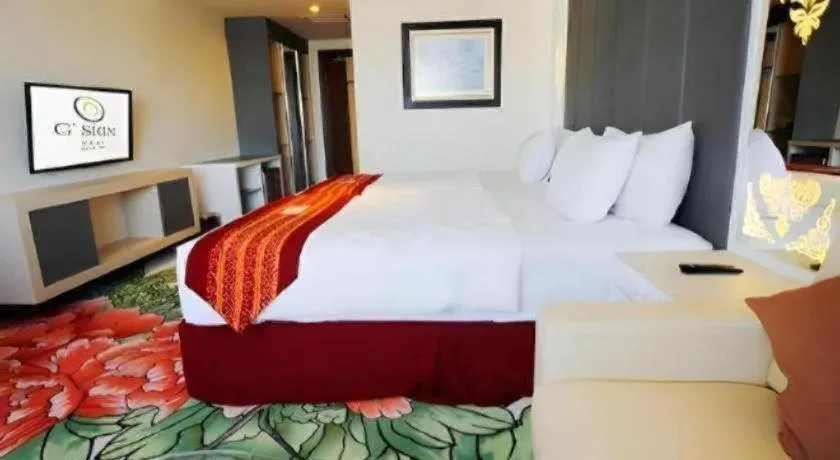 Bed in G'Sign Hotel Banjarmasin
