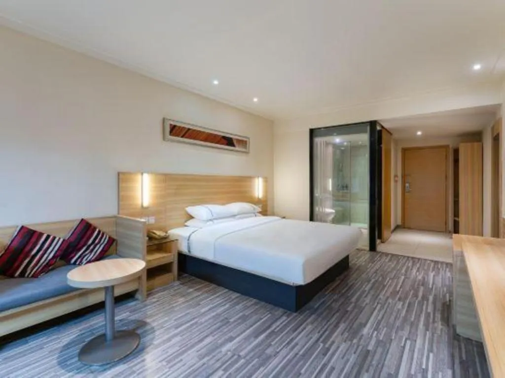 Bed in City Comfort Inn Huizhou Economic College Shuikou Huxi Avenue