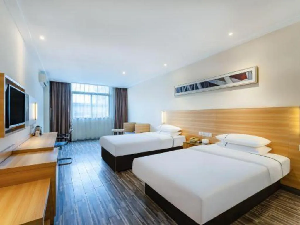 Bed in City Comfort Inn Huizhou Economic College Shuikou Huxi Avenue