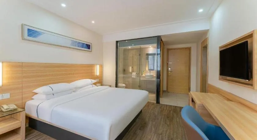 Bed in City Comfort Inn Huizhou Economic College Shuikou Huxi Avenue