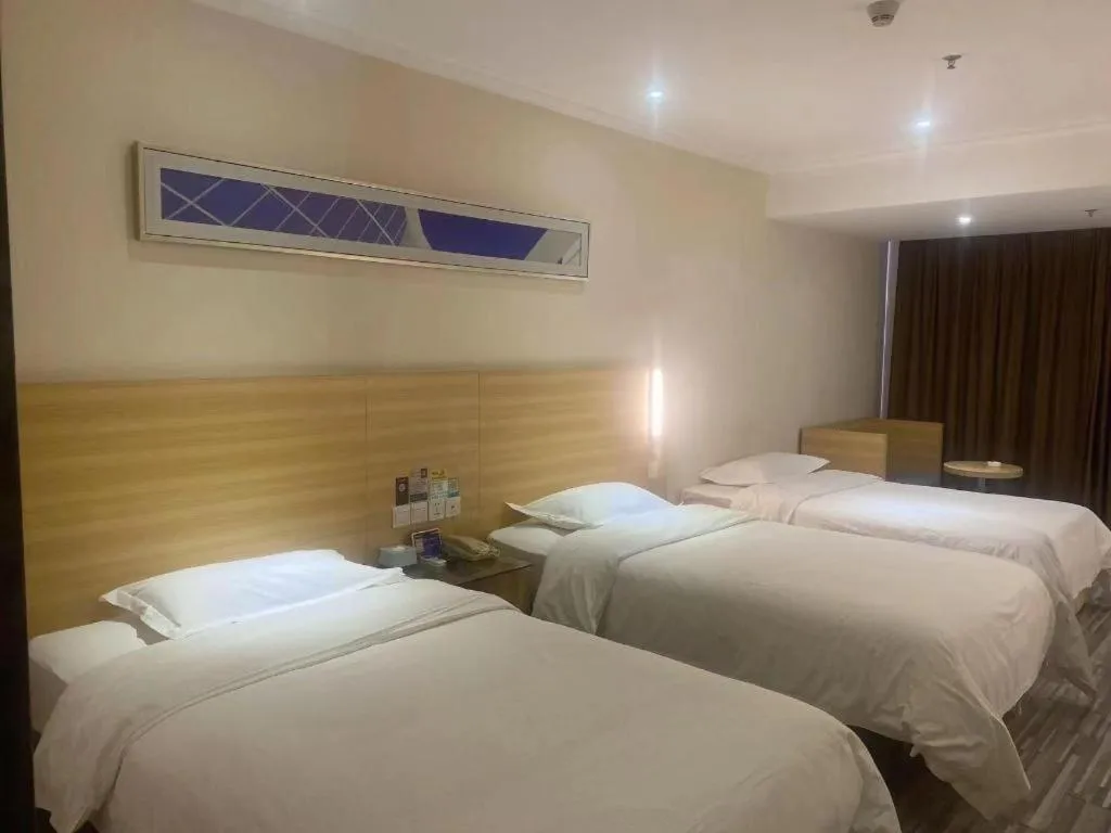 Bed in City Comfort Inn Huizhou Economic College Shuikou Huxi Avenue