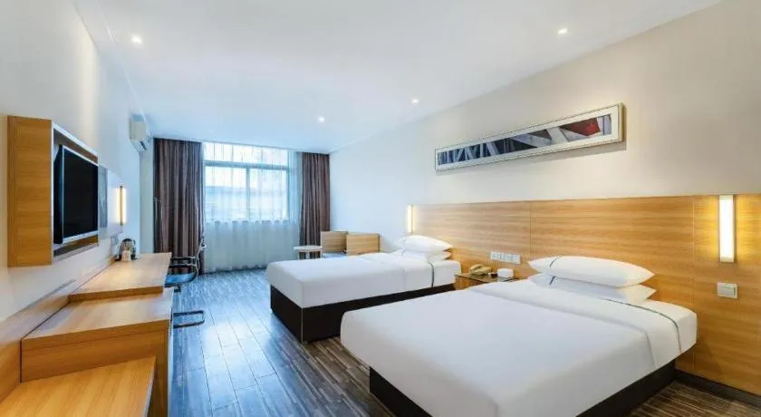 Bed in City Comfort Inn Huizhou Economic College Shuikou Huxi Avenue