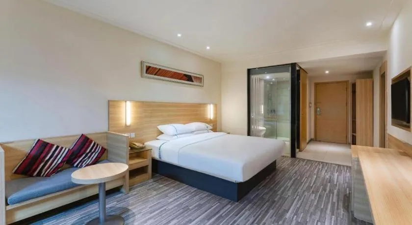 Bed in City Comfort Inn Huizhou Economic College Shuikou Huxi Avenue