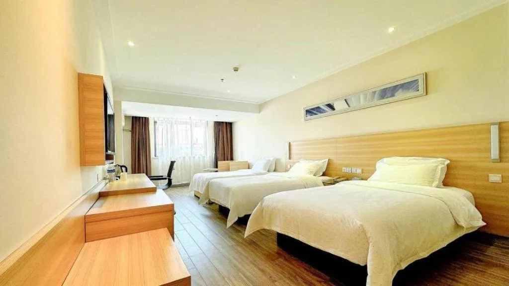 Bed in City Comfort Inn Huizhou Economic College Shuikou Huxi Avenue