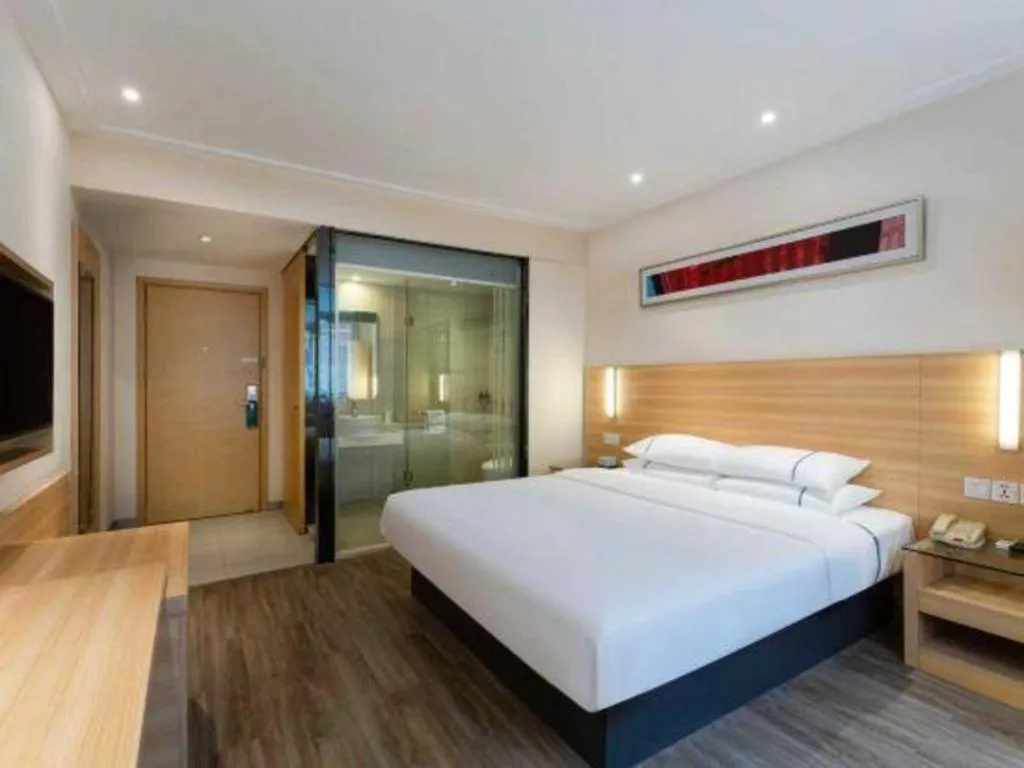 Bed in City Comfort Inn Huizhou Economic College Shuikou Huxi Avenue