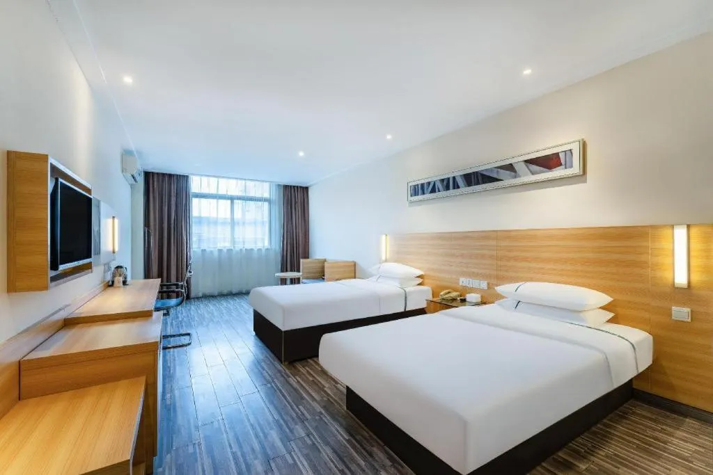 Bed in City Comfort Inn Huizhou Economic College Shuikou Huxi Avenue