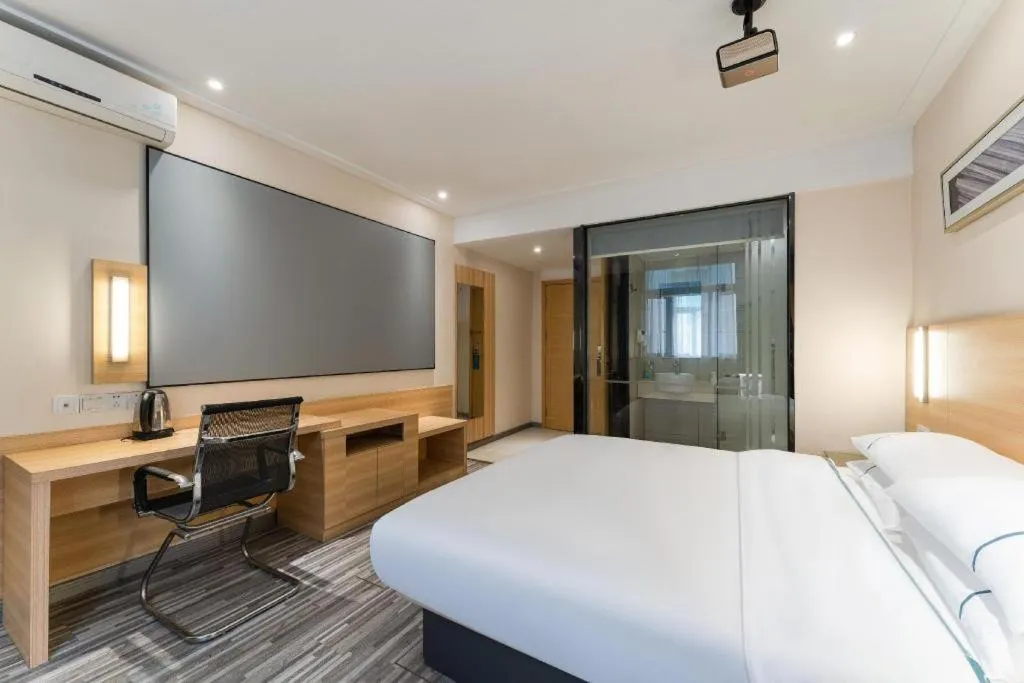 Bed in City Comfort Inn Huizhou Economic College Shuikou Huxi Avenue