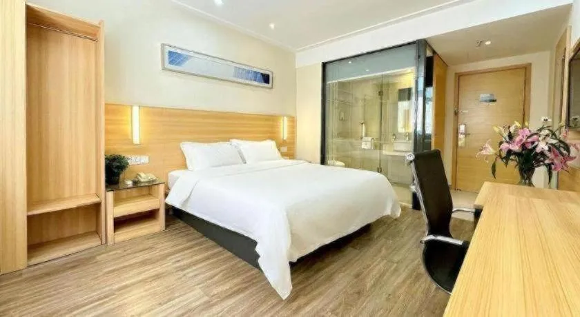 Bed in City Comfort Inn Huizhou Economic College Shuikou Huxi Avenue