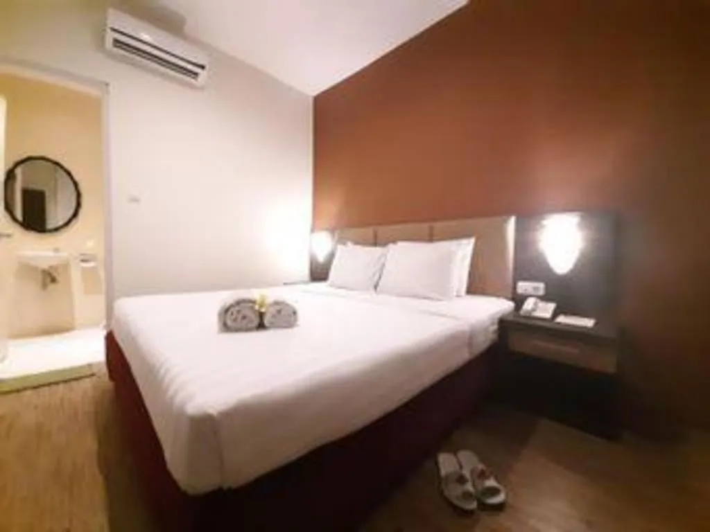 Bed in Hotel Pantes Semarang