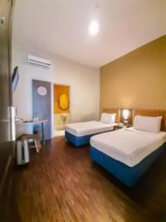 Bed in Hotel Pantes Semarang