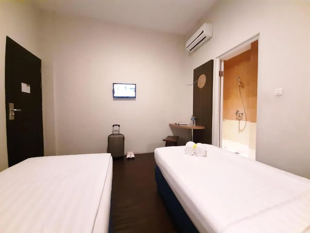 Bed in Hotel Pantes Semarang