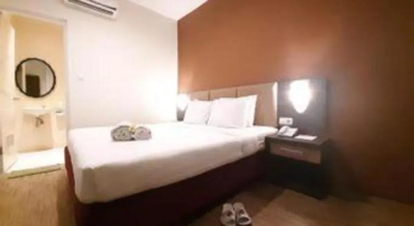 Bed in Hotel Pantes Semarang