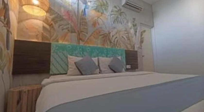 Bed in Hotel Pantes Semarang