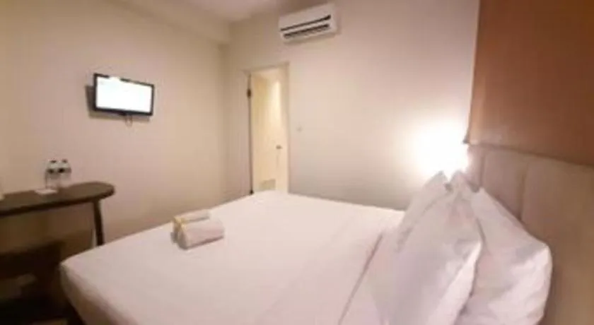 Bed in Hotel Pantes Semarang