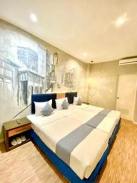 Bed in Hotel Pantes Semarang