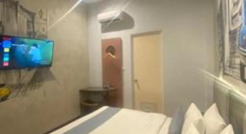 Bed in Hotel Pantes Semarang