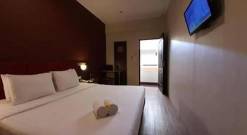 Bed in Hotel Pantes Semarang