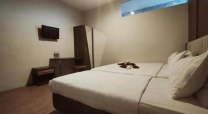 Bed in Hotel Pantes Semarang