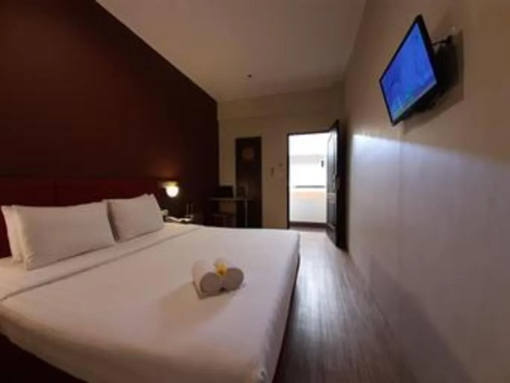 Bed in Hotel Pantes Semarang