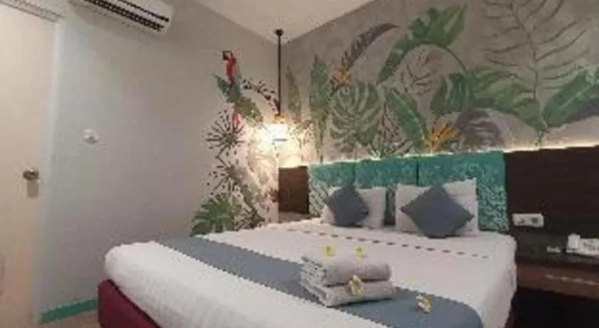 Bed in Hotel Pantes Semarang