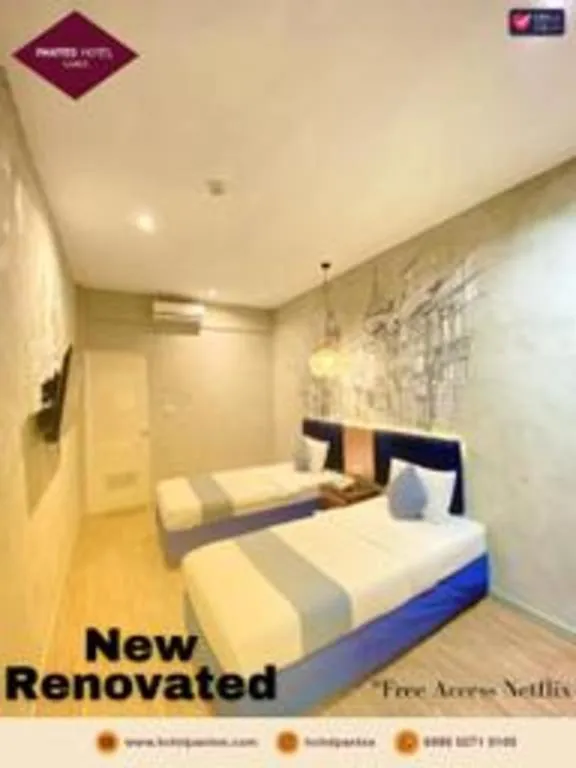 Bed in Hotel Pantes Semarang