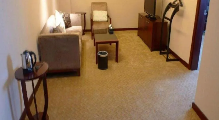 Bed in Pingyao Fengyan Jianguo Hotel