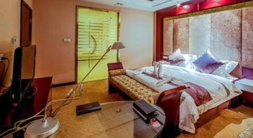 Bed in Pingyao Fengyan Jianguo Hotel