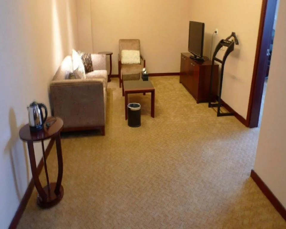 Bed in Pingyao Fengyan Jianguo Hotel