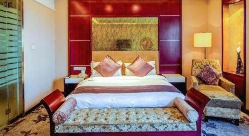 Bed in Pingyao Fengyan Jianguo Hotel