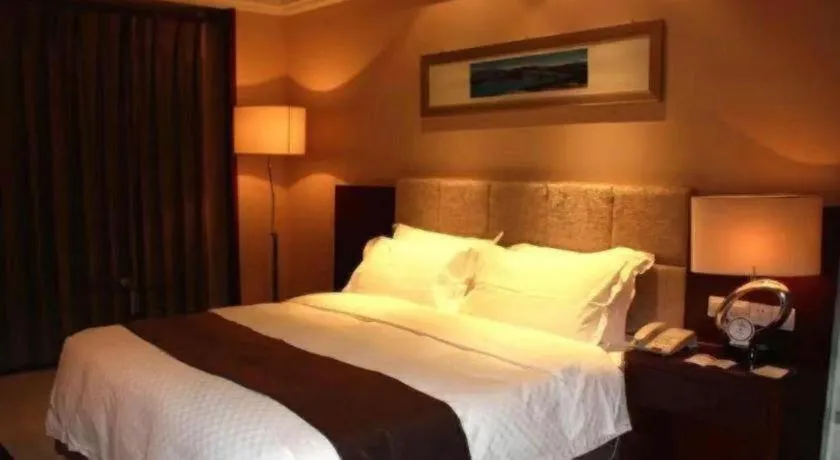 Bed in Pingyao Fengyan Jianguo Hotel