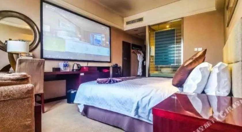 Bed in Pingyao Fengyan Jianguo Hotel