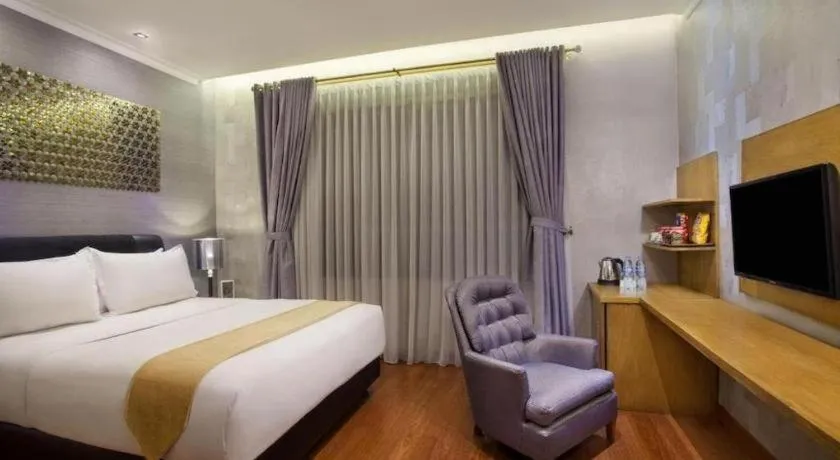 Bed in Sahati Hotel