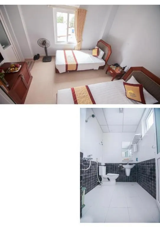 Bed in Hai Long Hotel Cat Ba