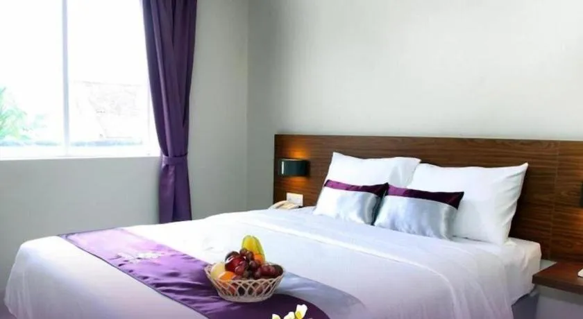 Bed in Amantis Hotel