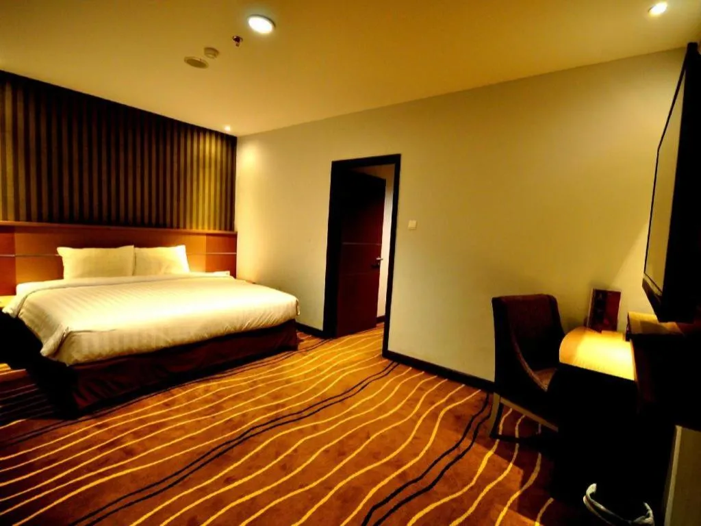 Bed in D Maleo Hotel Makassar