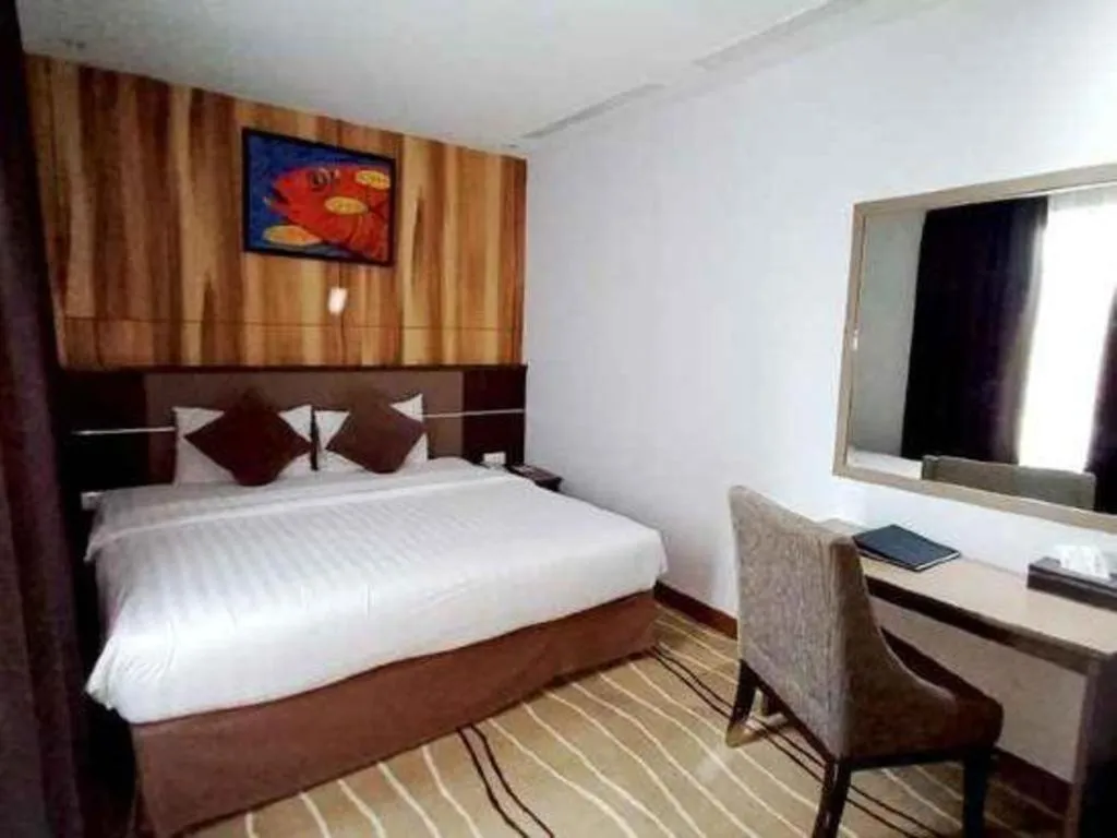 Bed in D Maleo Hotel Makassar