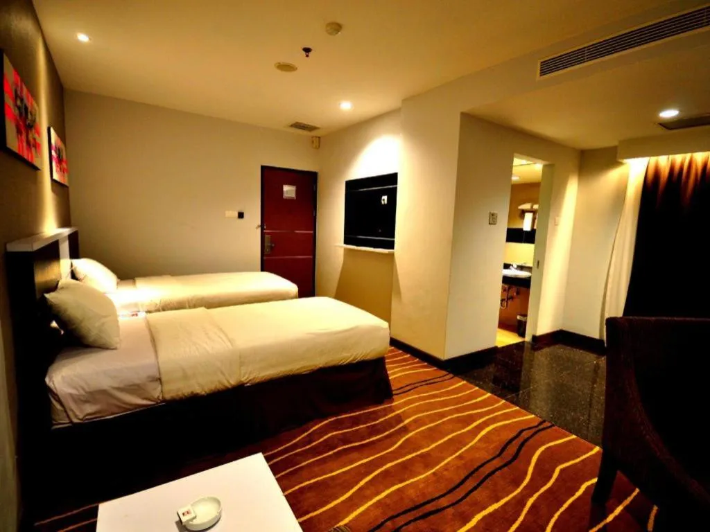 Bed in D Maleo Hotel Makassar