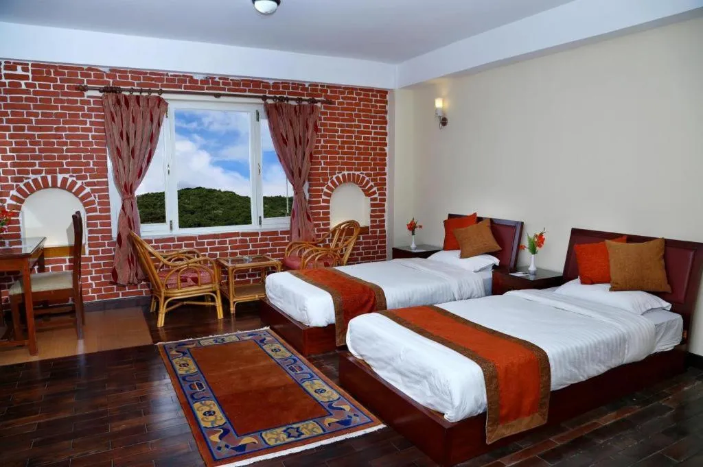 Bed in Pataleban Vineyard Resort